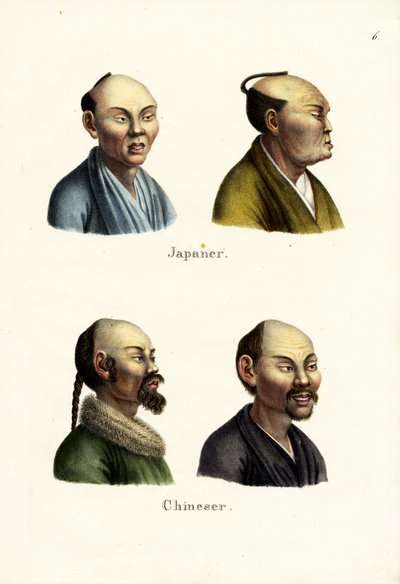 Japanese People by Karl Joseph Brodtmann